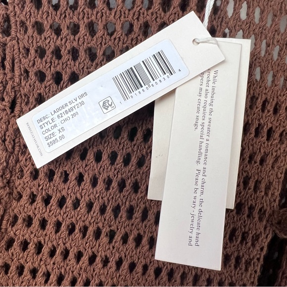 REBECCA TAYLOR modest Ladder Sleeve Dress XS - Picture 7 of 9